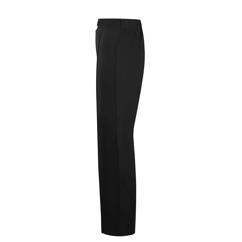 Spring Black Sexy Women's Trousers Streetwear Fashion Sequined New Pants Elegant Female Casual Slim Versatile Trousers Clothing