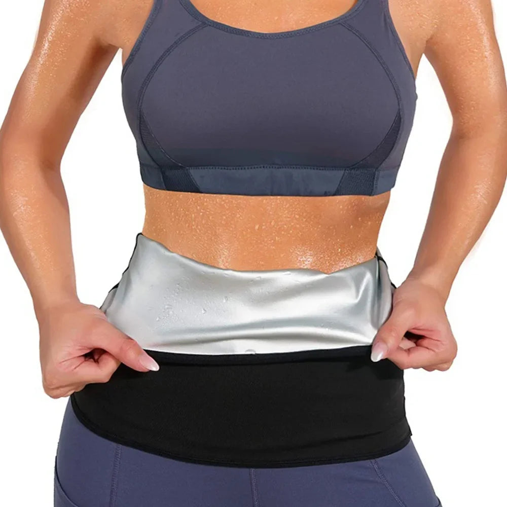 Postpartum Waist-fitted Shaping Belt For Women Sweat-absorbent Tummy Control Sport Waistband Belly Cincher Tummy Control Belt