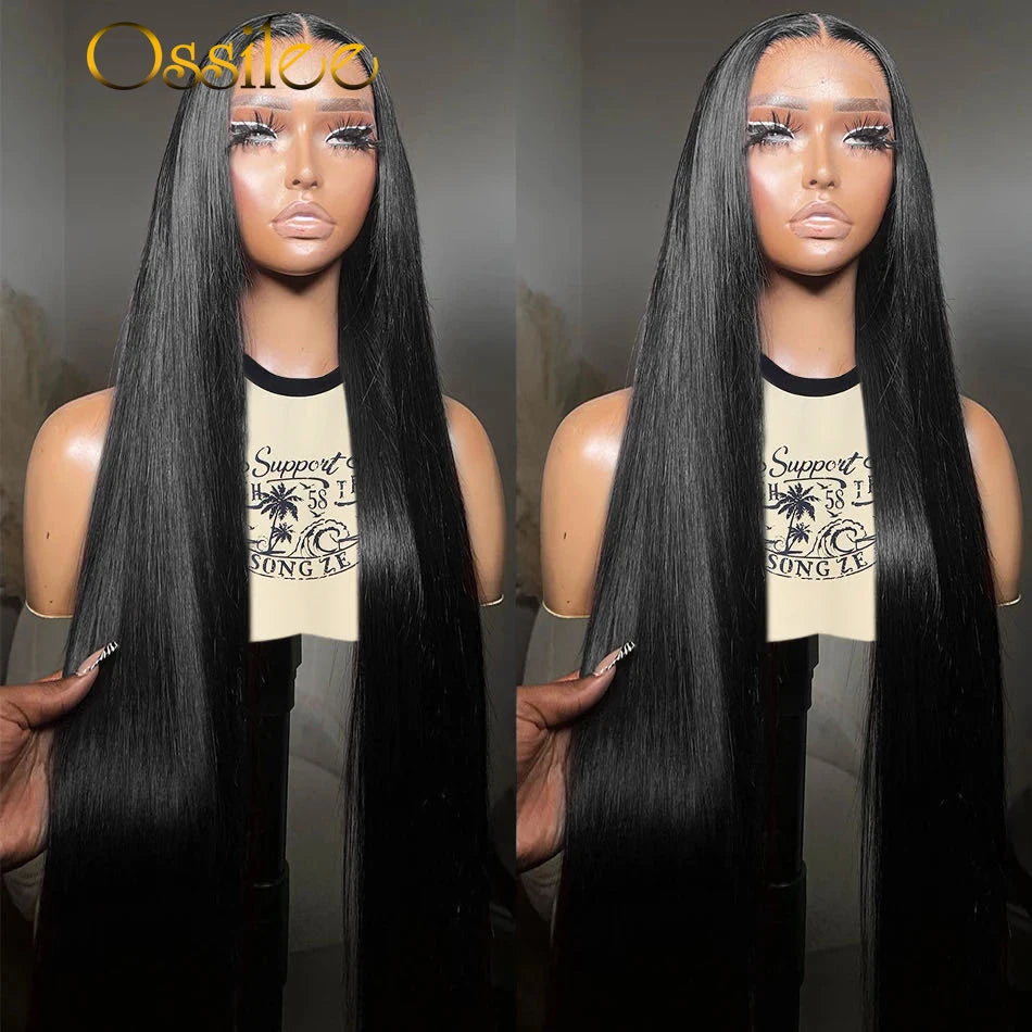 Pre Cut Lace Wig Human Hair Ready to Wear Transparent 13x4/13x6 Lace Front Human Hair Pre Plucked Pre Cut 5X5 Lace Closure Wig