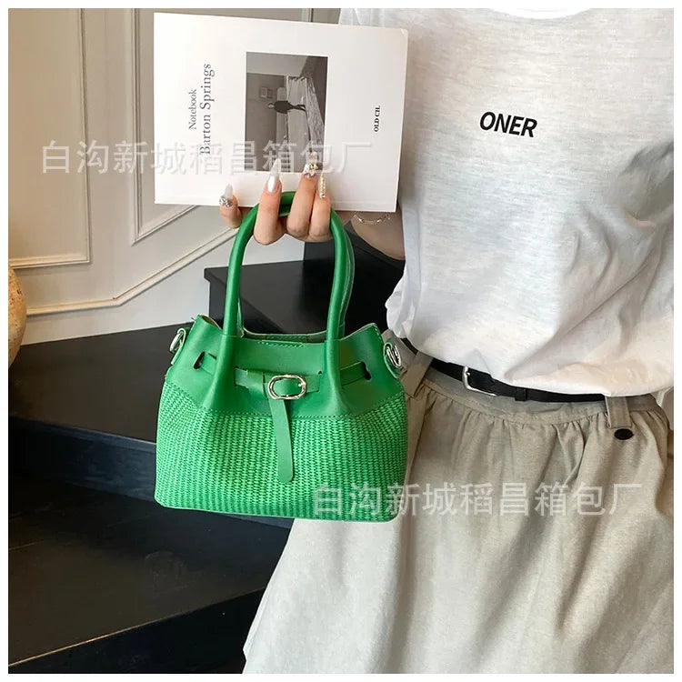 2025 Exclusive Summer Mini Bucket Bag Women, Premium Underarm Shoulder Purse Luxury Chic Crossbody Bag Small Aesthetic