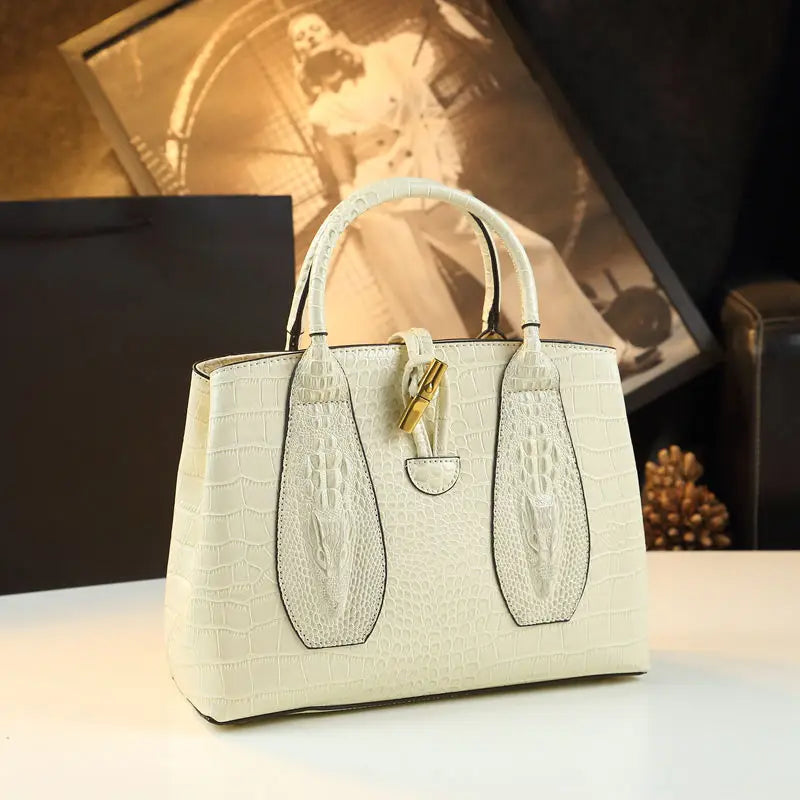 Leather Handbag 2025 New Large Capacity Fashion Shoulder Cross-body Bags for Women Sac À Main Femme