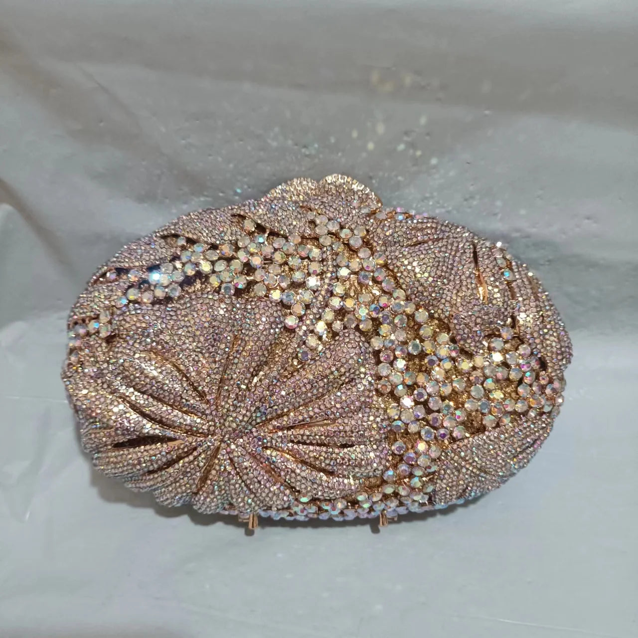 Blue/Yellow/White Multicolored Diamond Crystal Clutch Rhinestone Women Clutches High Quality Phone Wallet Best Party Purse Bag
