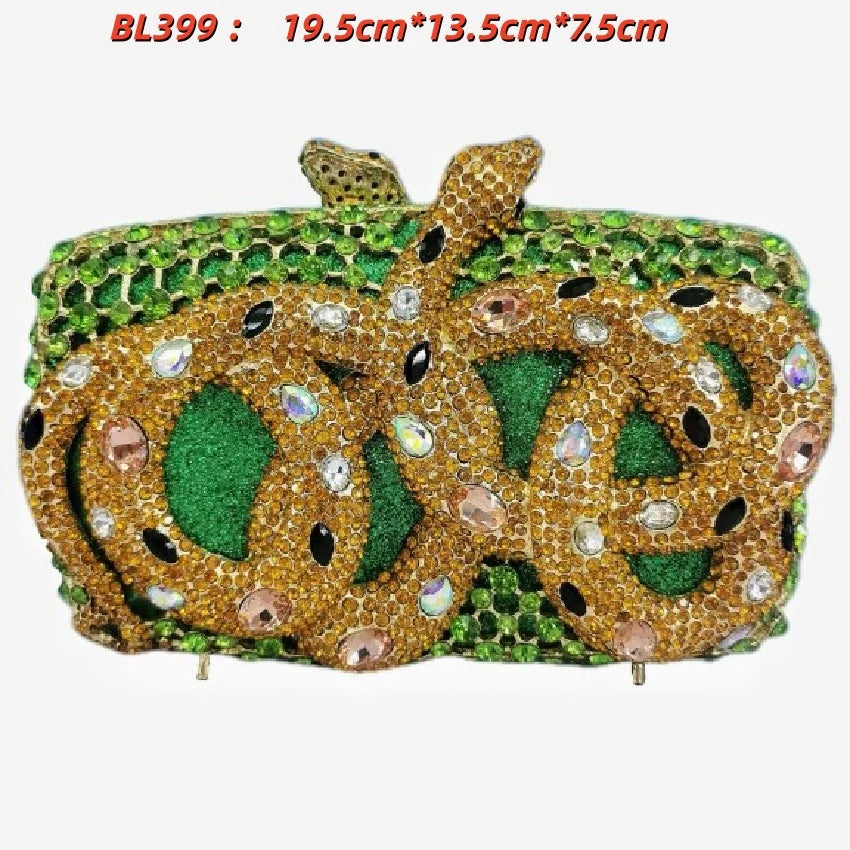 Sparkly Rhinestone Wedding Evening Clutch Bag for Women