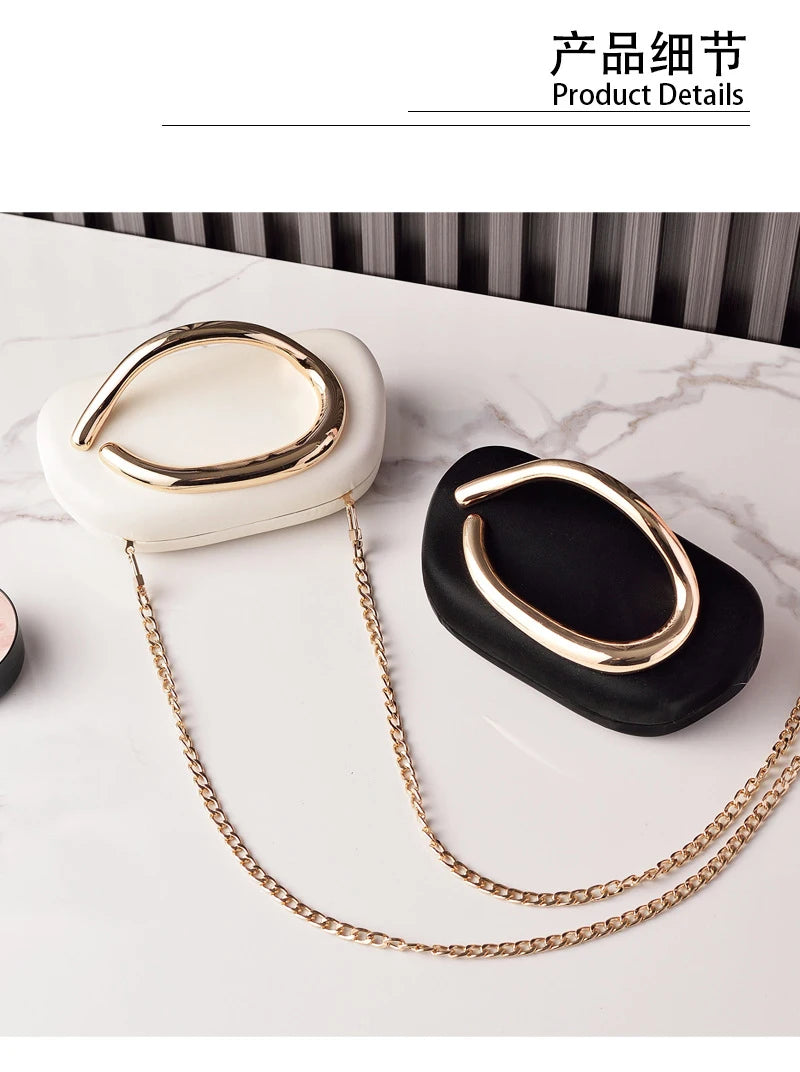 White Women Bag 2025 Brand Shoulder Handbag Korean Style Luxury Designer Mini Cross Body Bag High Quality Evening Lady Clutch