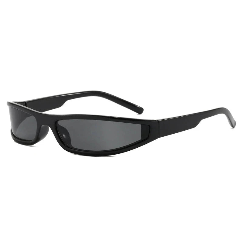 Y2K Wraparound Rectangle Sunglasses