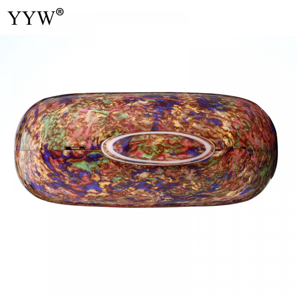 YYW Design Shell Acrylic Clutch Purse Women Marble Bag Luxury Elegant Lady Evening Bag Roud Cute Purple Handbag Shoulder Bags