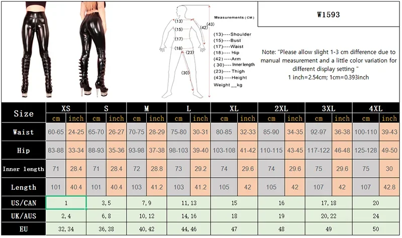 High Waist Patent Leather Trousers Women Punk Faux Latex Bodycon Pants Zip Open Crotch Stretch Slim Leggings Gothic Clubwear New