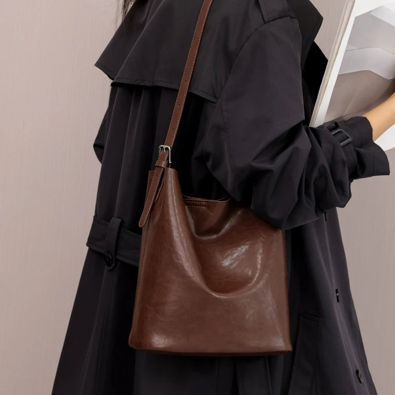 Women's Cowhide Genuine Leather Bag Ladies High Quality Luxury Designer Handbag Fashion Crossbody Bags Female Shoulder Bag Lady