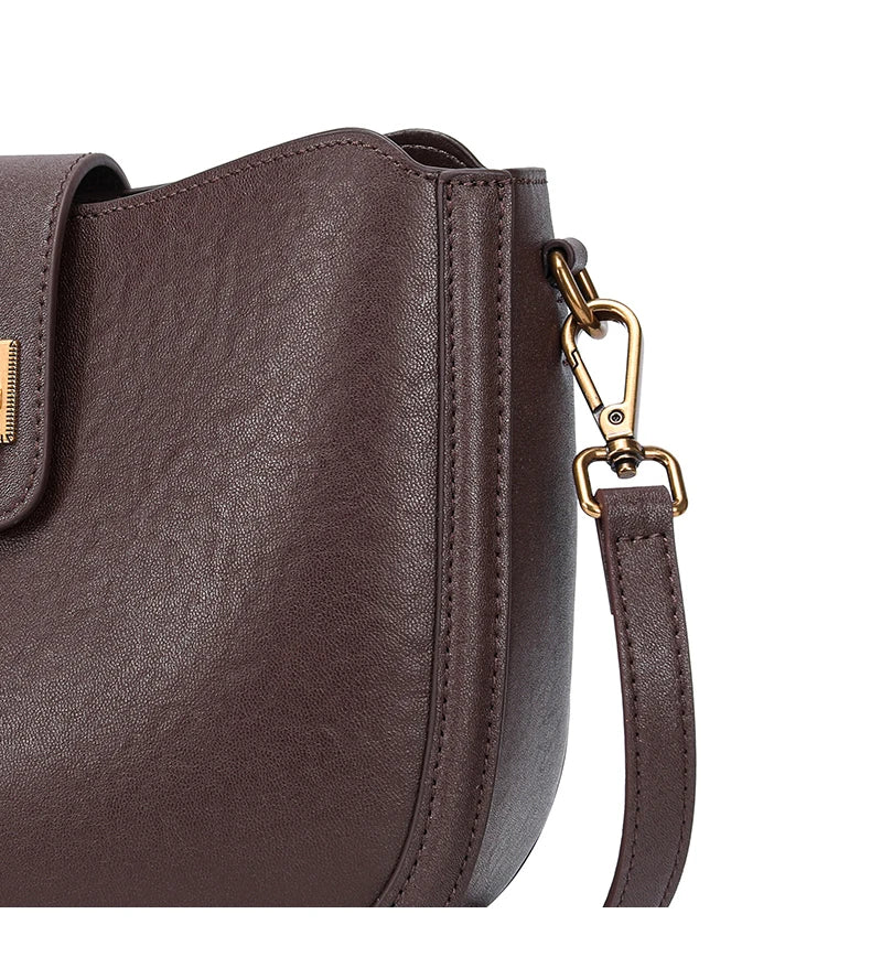 Women‘s Cowhide Genuine Leather Shoulder Bag Ladies Soft Natural Cow Leather Handbag Female Fashion Luxury Design Crossbody Bags