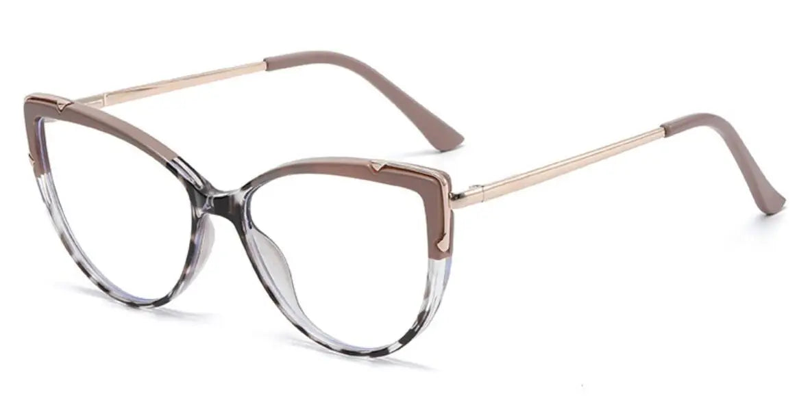 Cat Eye Fashion Blue Light Reading Glasses for Women