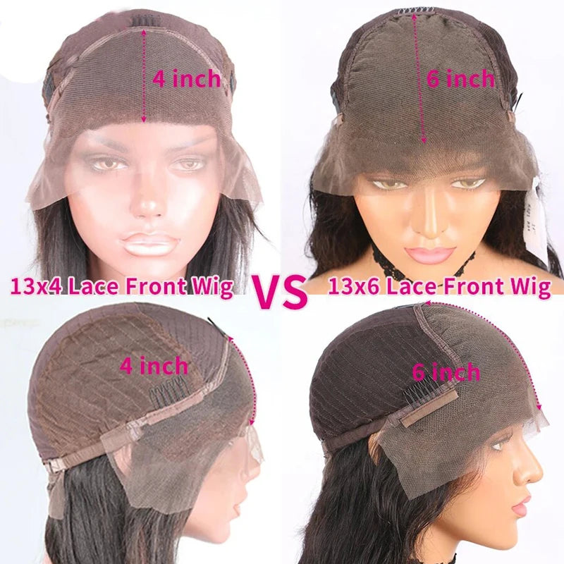 Body Wave Highlight Lace Front Human Hair Wig for Women