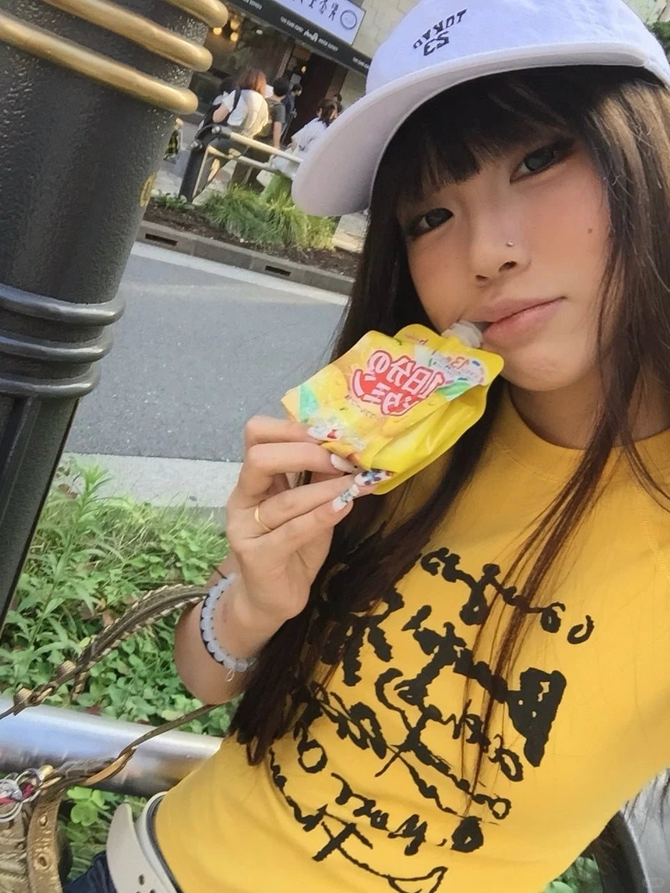 Karrram Japanese Y2k Letter Print T-shirt Vintage Harajuku Crop Top Trashy 2000s Style Short Sleeve Tee Shirt American Retro 90s