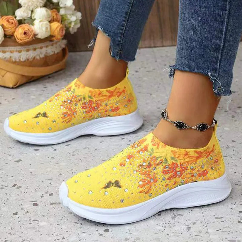 Shoes women 2025 new fashion fashion match color breathable single shoes women's shoes casual running shoes