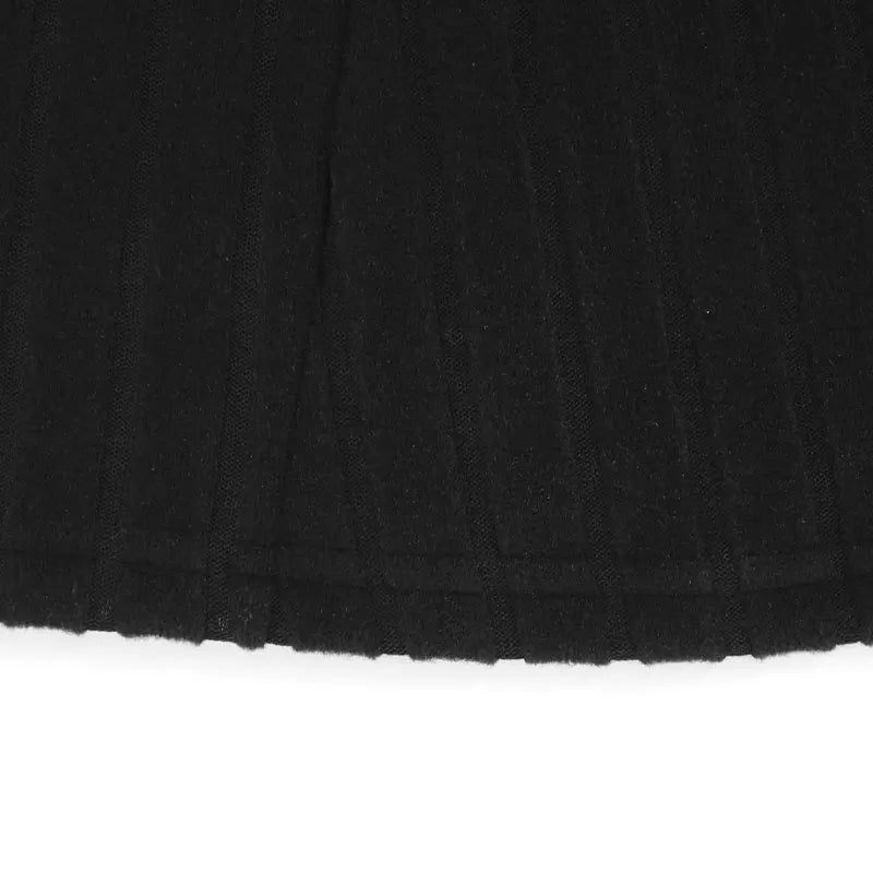 Spring Sexy Women's A-Line Dresses Fashion New Club Party Half High Collar Long Sleeves Black Dress Female Casual Slim Dresses