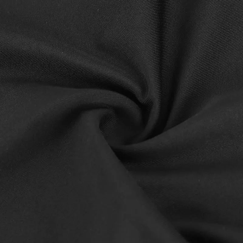 Black Sexy Women's Maxi Dresses Summer New Sexy Hollow Out Split Dress Streetwear Fashion Female Tank Sleeve Dresses Clothing