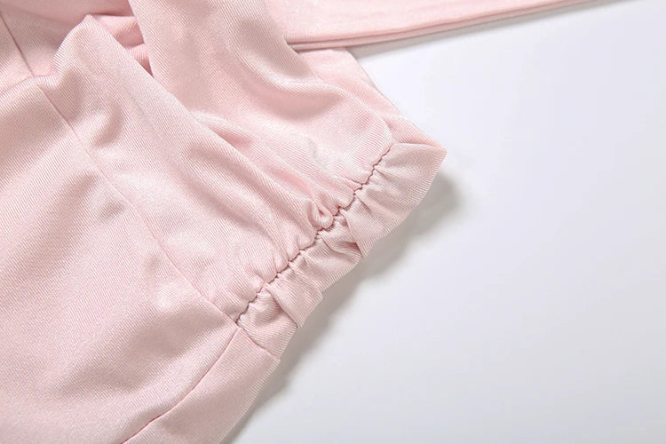 Weird Puss Patchwork Halter Romper Women Ribbon Sleeveless Elastic Backless Workout Activewear Midnight Activity Slim Playsuits