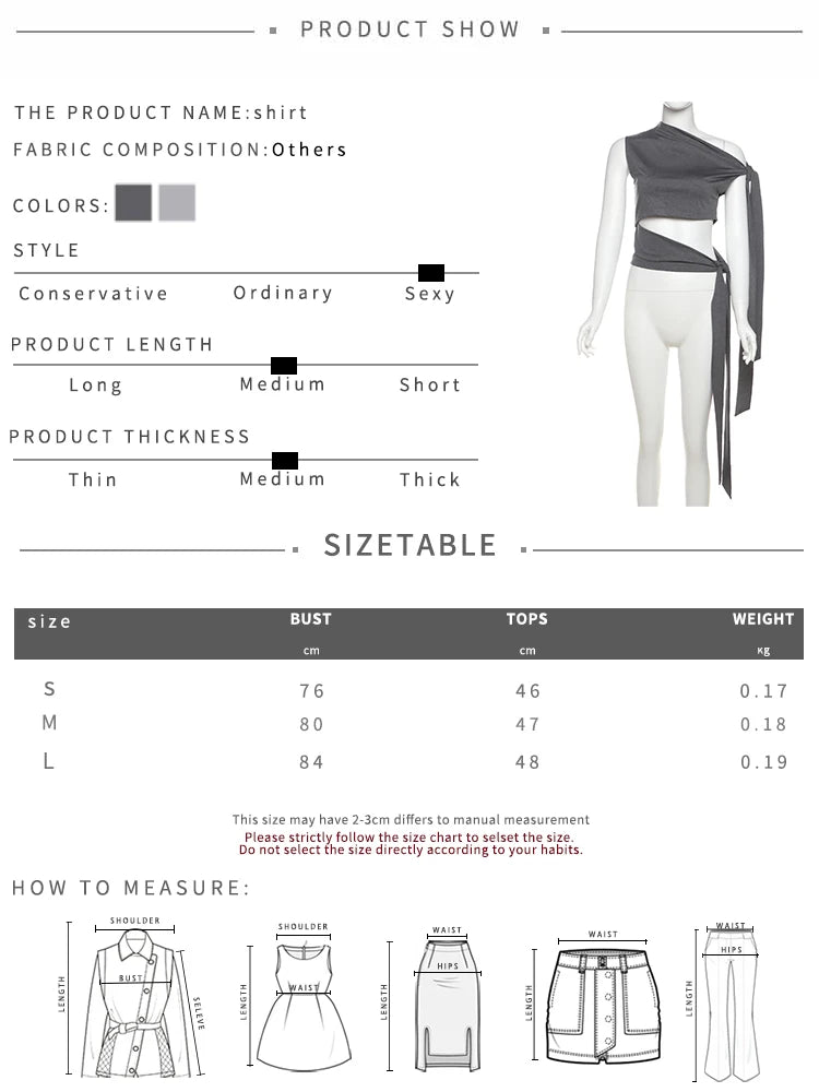 Weird Puss Hollow Bandage Tank Tops Women Ribbon One Shoulder Solid Sexy Summer Trend Wild Midnight Club Skinny Irregular Vest