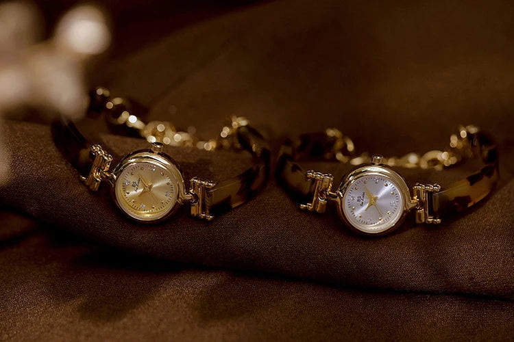 Amber Tortoiseshell Bracelet Watch