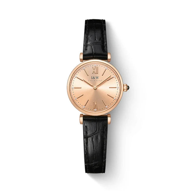 Montres Femmes CARNIVAL Brand Fashion Watches Ladies Luxury Girls Rose Gold Quartz Wrist Watch for Women Waterproof Reloj Mujer