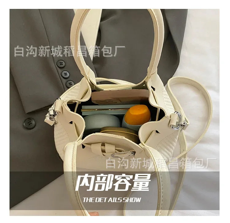 2025 Exclusive Summer Mini Bucket Bag Women, Premium Underarm Shoulder Purse Luxury Chic Crossbody Bag Small Aesthetic