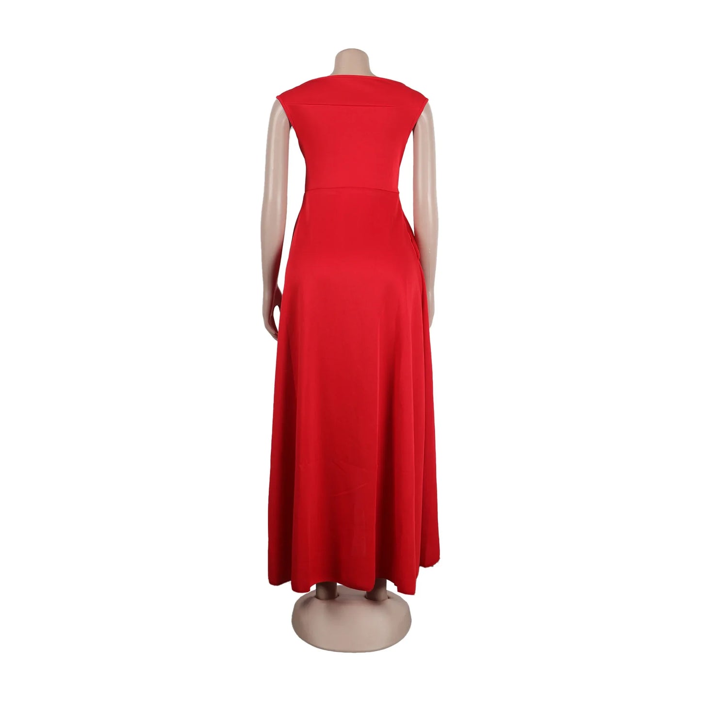 Sexy Slimming Solid Color Off-Shoulder Maxi Dress S10629 European And American Style Smooths Your Silhouette