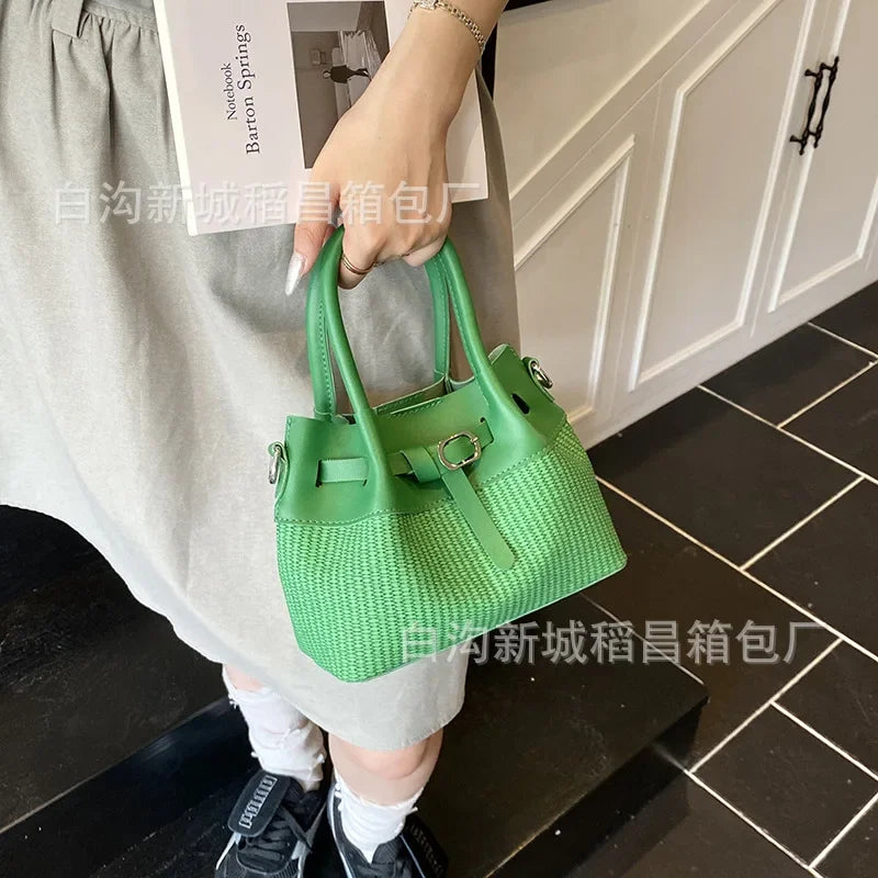 2025 Exclusive Summer Mini Bucket Bag Women, Premium Underarm Shoulder Purse Luxury Chic Crossbody Bag Small Aesthetic