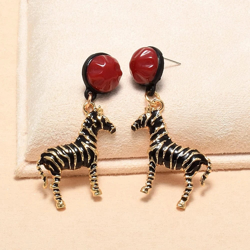 New Animal Earring Fashionable Popular Drop Earrings Exquisite Jewelry Elegant Women's Accessories