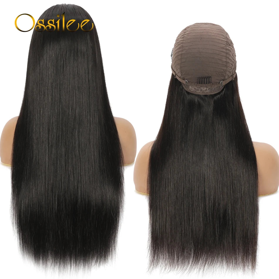 Pre Cut Lace Wig Human Hair Ready to Wear Transparent 13x4/13x6 Lace Front Human Hair Pre Plucked Pre Cut 5X5 Lace Closure Wig