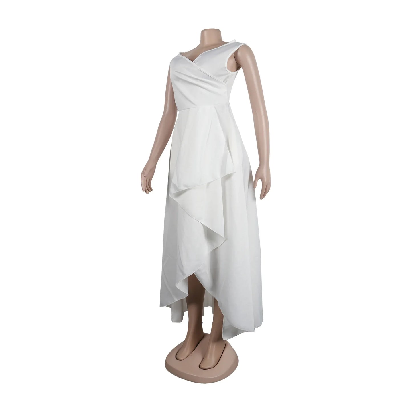 Sexy Slimming Solid Color Off-Shoulder Maxi Dress S10629 European And American Style Smooths Your Silhouette