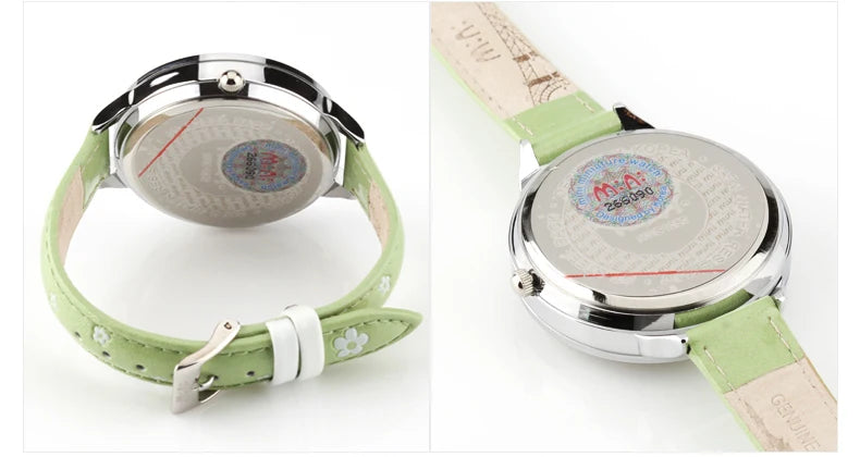 M:N: Brand Fashion Watch Ladies Luxury Hand-made 3D Bird Girl Gift Quartz Wristwatches Waterproof Luminous for Women Reloj Mujer