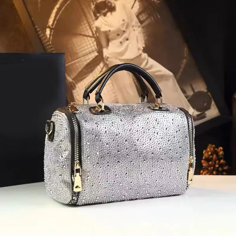 Leopard Print Shoulder Tote Bag