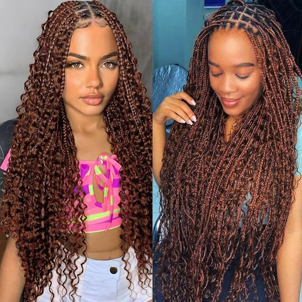 100G Human Hair Bulk for Braiding No Weft 33# Deep Wave Bulk Hair Extensions Weaving Hair for Women Braiding
