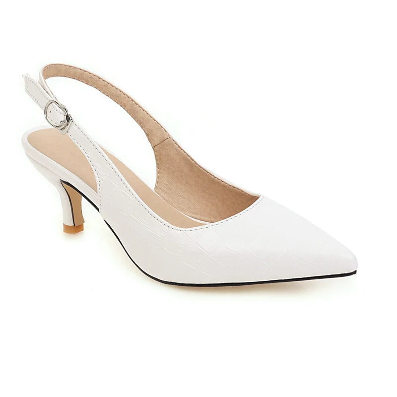 Summer Point Toe Thin Heel Sandals
