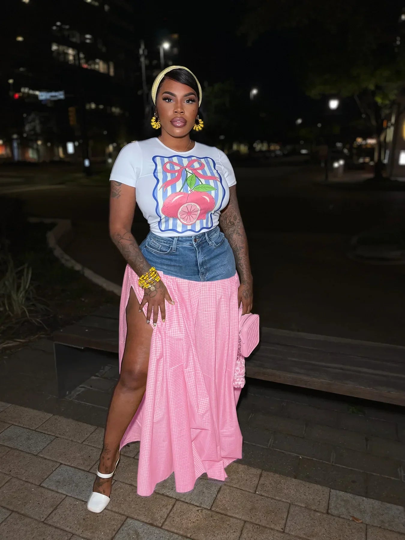 2 Piece Women Set Dashiki African Clothes Summer Autumn New Fashion Short Sleeve Top And Skirt Suit Party Lady Matching Sets
