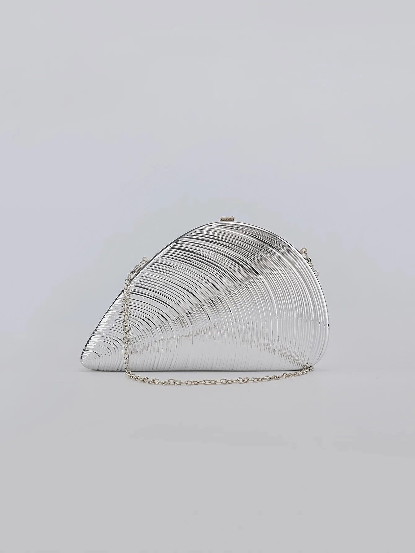 Retro Golden Silver Metal Large Shell Acrylic Bag New Banquet Party Hand All-Inclusive Women's Shoulder Crossbody Evening Bags