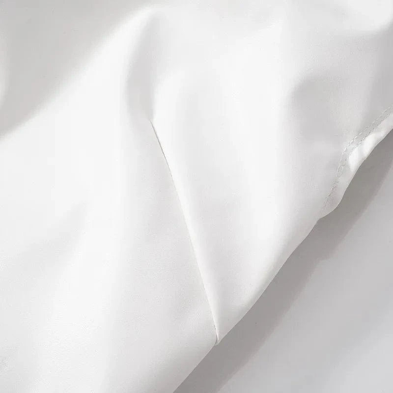 White PU Leather Bodycon Mini Dress for Women Elegant Sexy Turtleneck Sleeveless Party Dresses Spring Fashion Casual Dress 2025