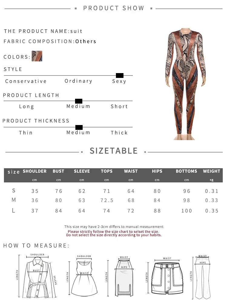 Weird Puss Colorful Patchwork 2 Piece Set Women Fall Trend Hipster Bodysuit Tops+Leggings Tight Stretch Matching Street Outfits
