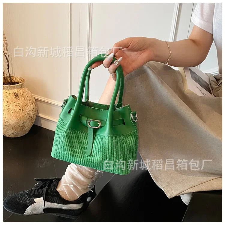 2025 Exclusive Summer Mini Bucket Bag Women, Premium Underarm Shoulder Purse Luxury Chic Crossbody Bag Small Aesthetic