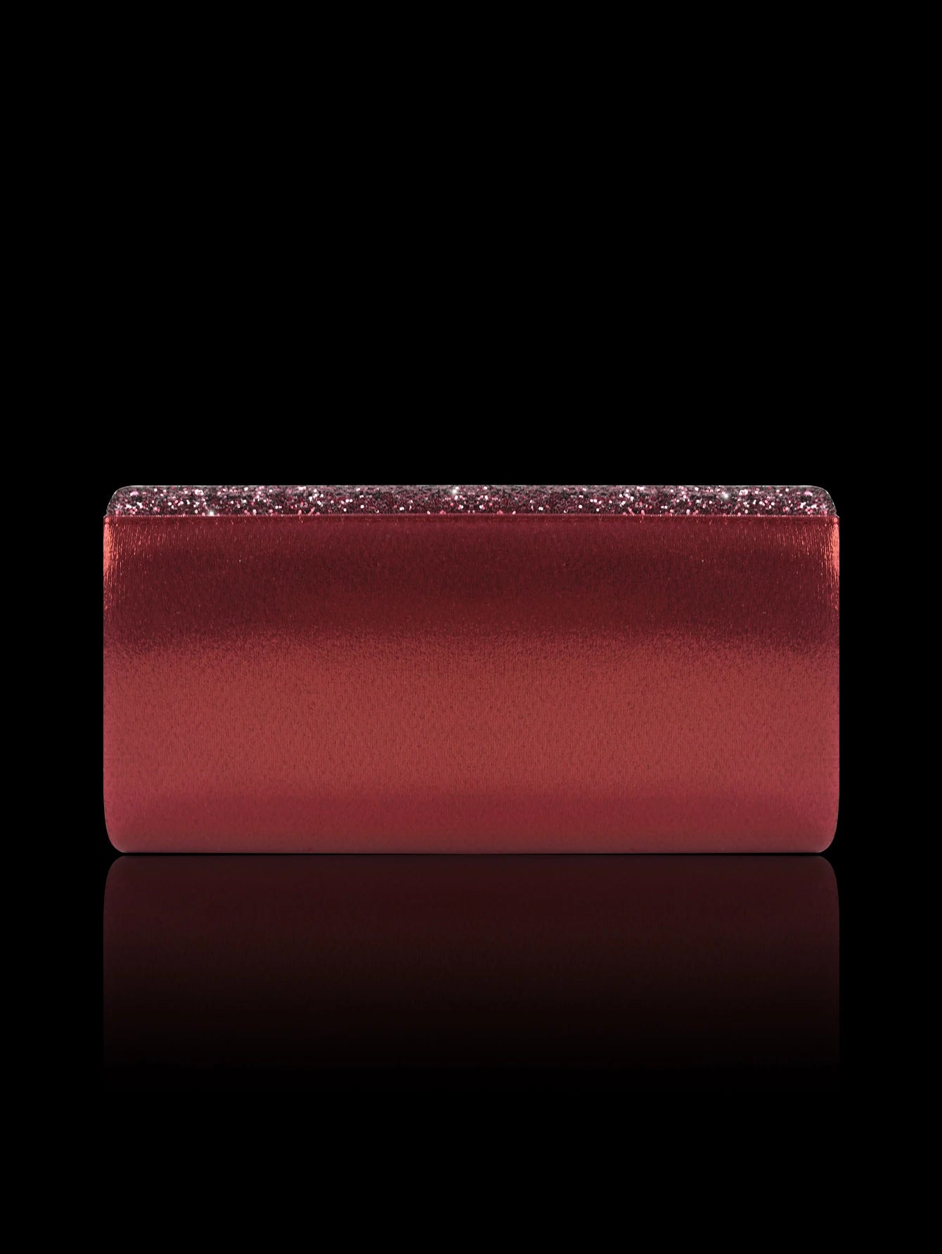 Sparkling and luxurious sequined evening clutch for women, paired with a gorgeous rhinestone necklace, earrings and bracelet set