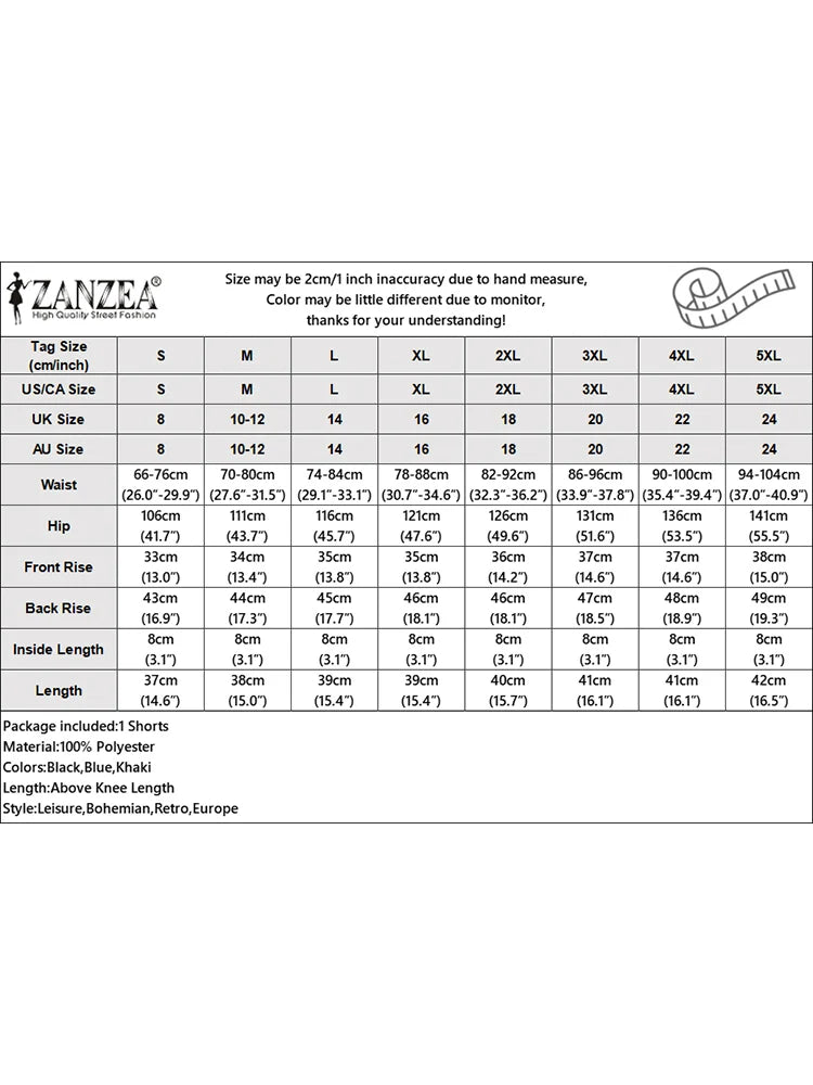 ZANZEA Woman Fashion Striped Shorts 2025 Summer Lightweight Elastic Waist Lace-Up Short Trousers Casual Loose Day Wear Bottoms