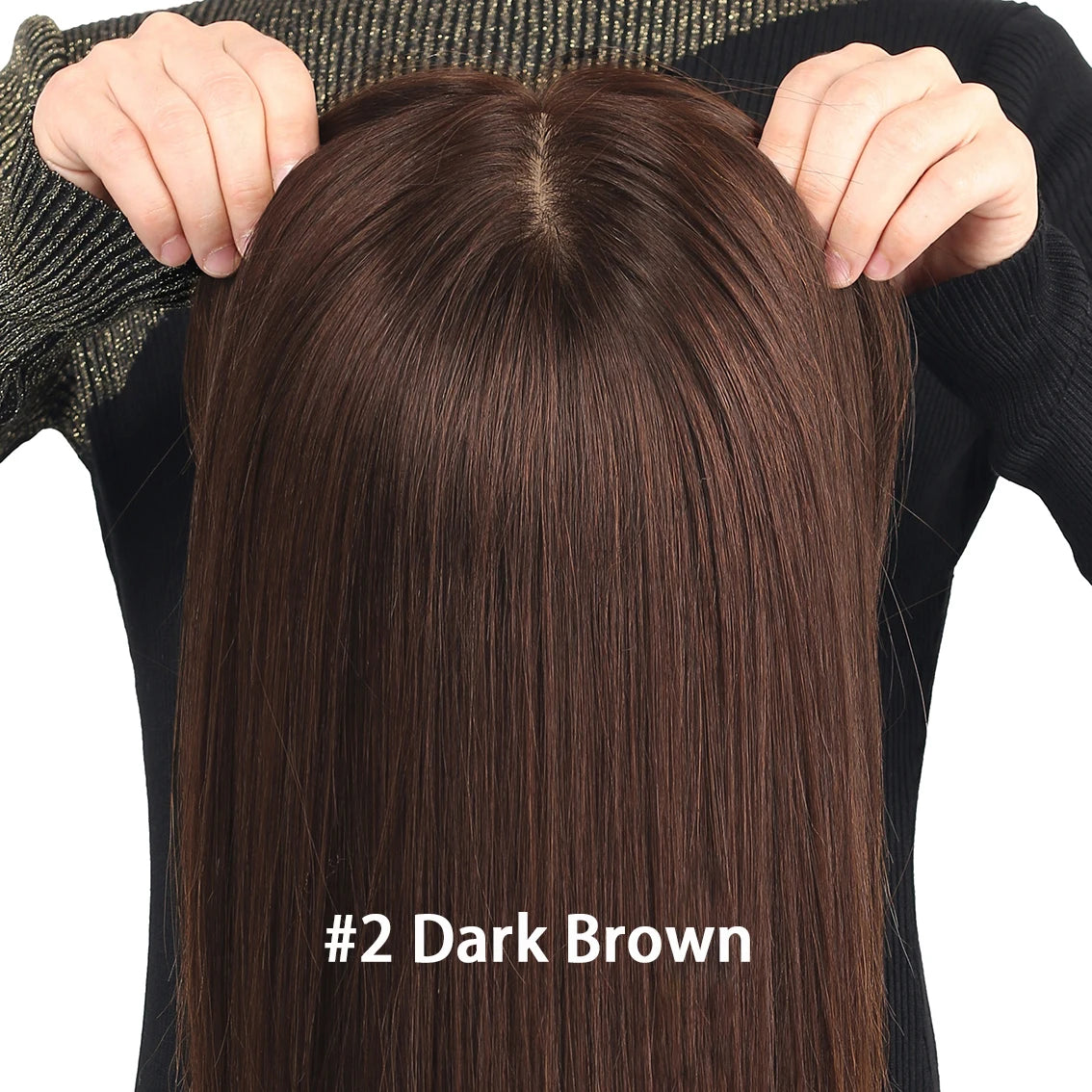 Natural Silk Base Preplucked Lace Front Wig For Women