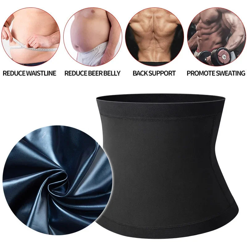 Postpartum Waist-fitted Shaping Belt For Women Sweat-absorbent Tummy Control Sport Waistband Belly Cincher Tummy Control Belt