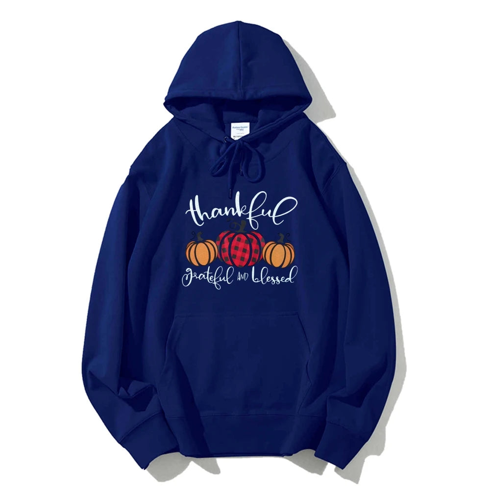 Halloween Pumpkin Graphic Hoodie Casual Drawstring Design Thermal Top Long Sleeve Multi Pocket Sweatshirt Fashion Sweater Autumn