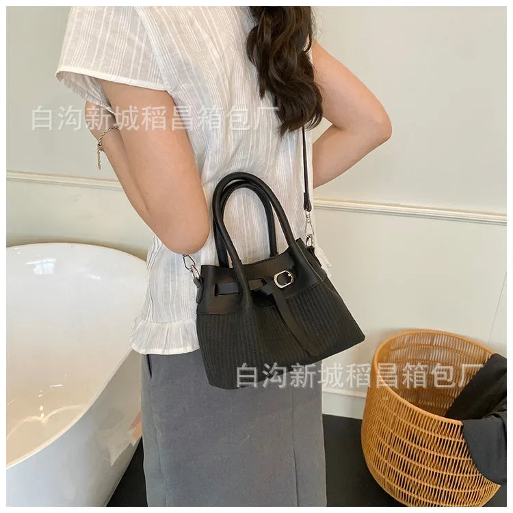2025 Exclusive Summer Mini Bucket Bag Women, Premium Underarm Shoulder Purse Luxury Chic Crossbody Bag Small Aesthetic