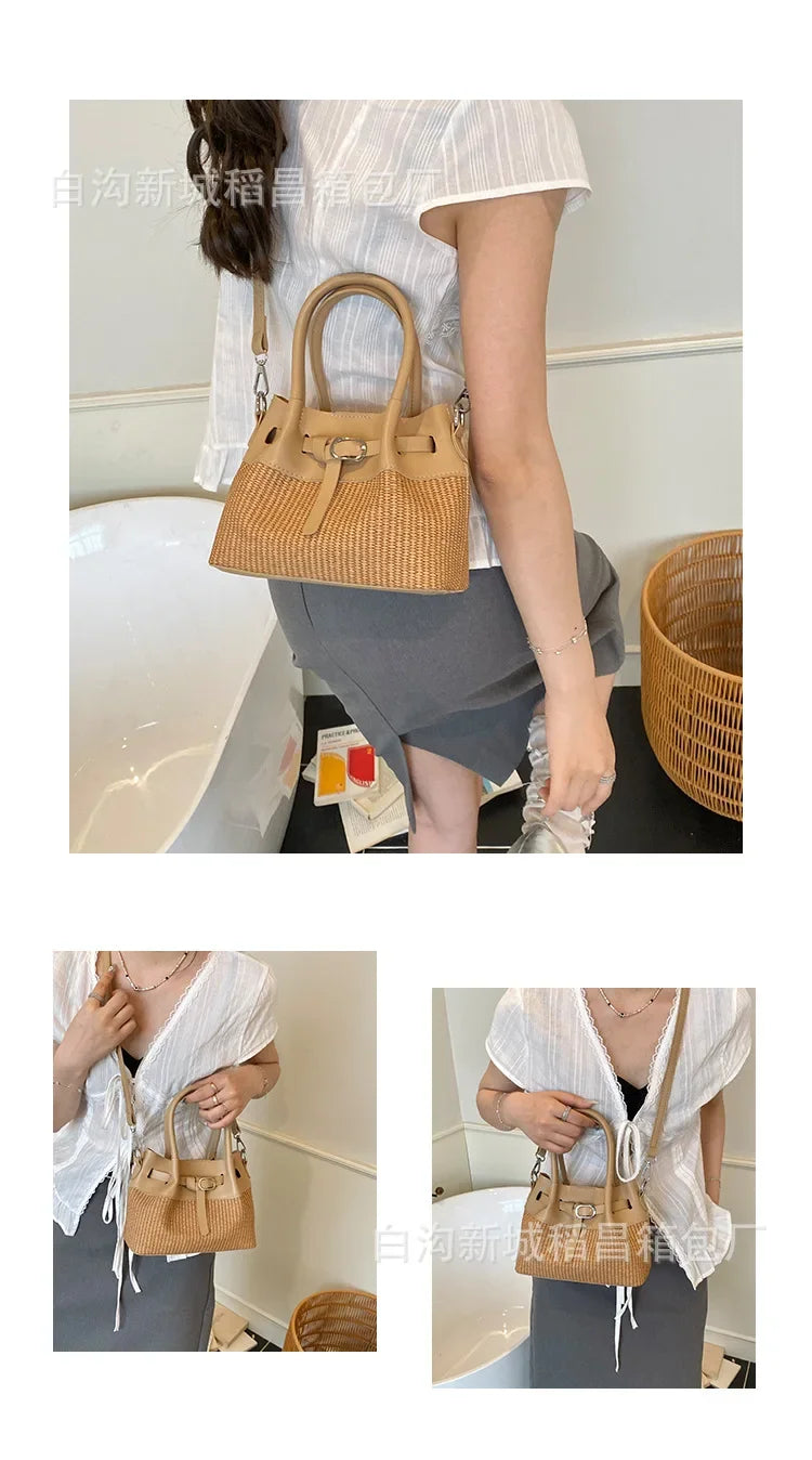 2025 Exclusive Summer Mini Bucket Bag Women, Premium Underarm Shoulder Purse Luxury Chic Crossbody Bag Small Aesthetic