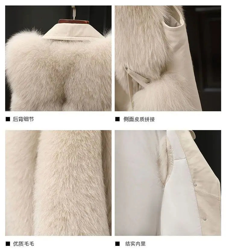Fur Coat Women's Vest 2025 Autumn and Winter New Jacket Short Outerwear Lady Clothing