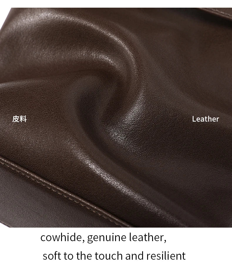 Women's Cowhide Genuine Leather Bag Ladies High Quality Luxury Designer Handbag Fashion Crossbody Bags Female Shoulder Bag Lady