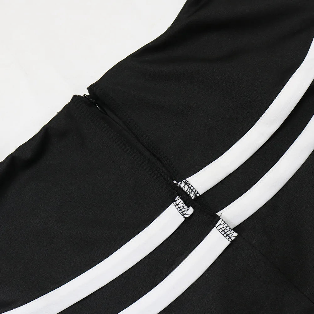 CM.YAYA Women V-neck Off Shoulder Ruffles Wide Leg Jumpsuits 2024 Summer Fashion Sexy Party Playsuit One Piece Suit Rompers