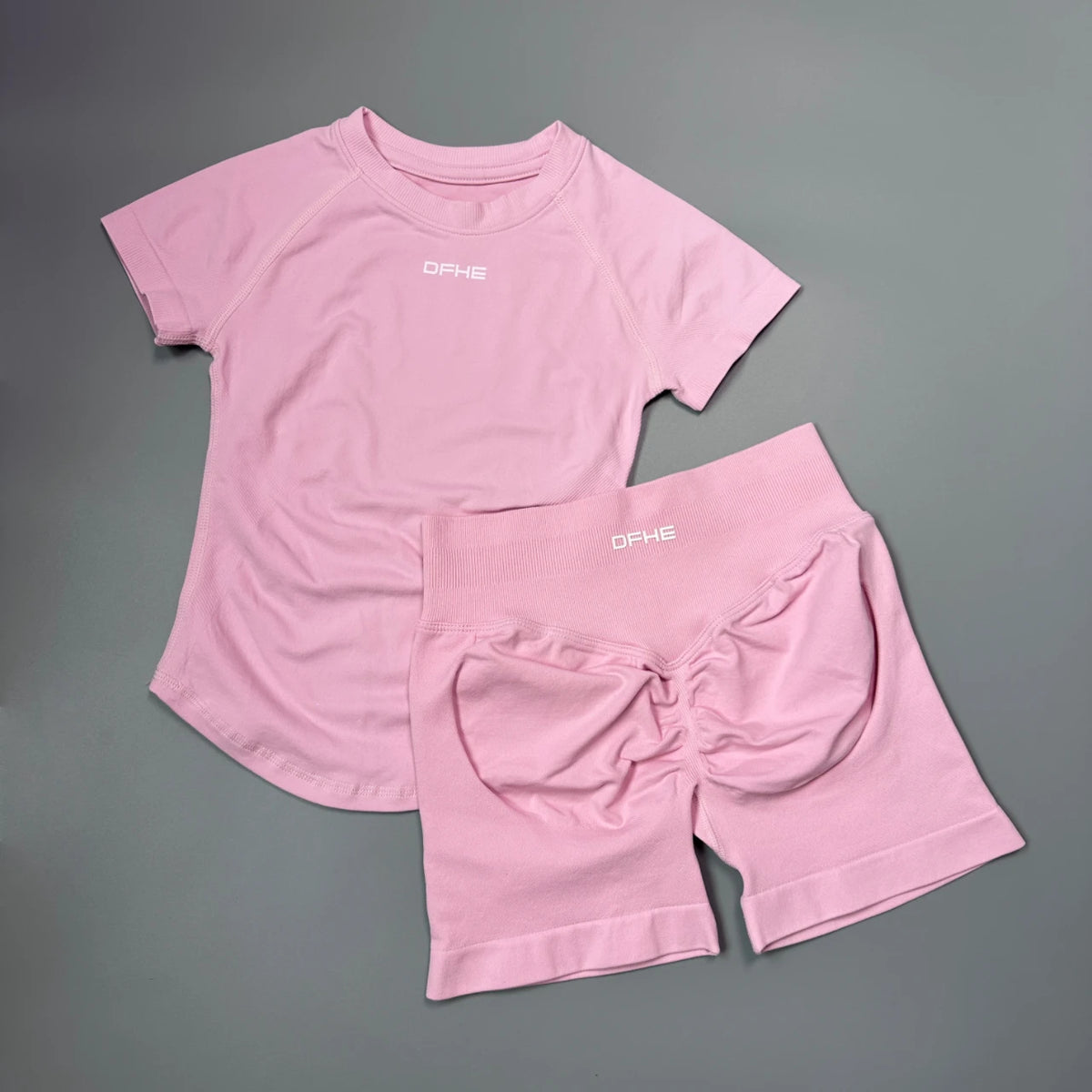 High Stretch Seamless Two Piece Yoga Tracksuit Set for Women