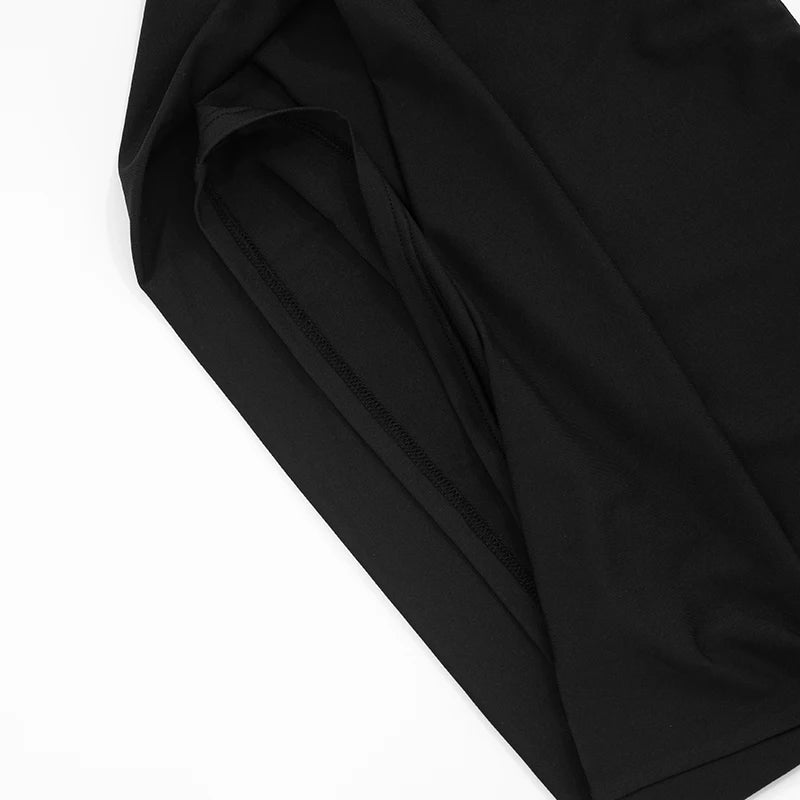 Weird Puss Summer 2 Piece Set Women Simple Trend Slash Neck Mid Sleeve Crop Tops+Shorts+Foot Cover Matching Streetwear Outfits